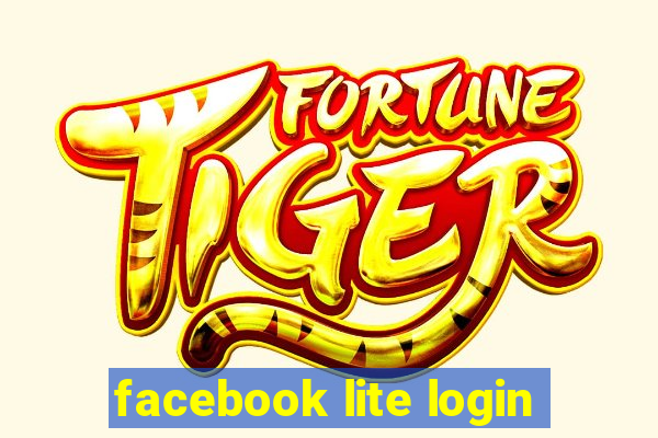 facebook lite login